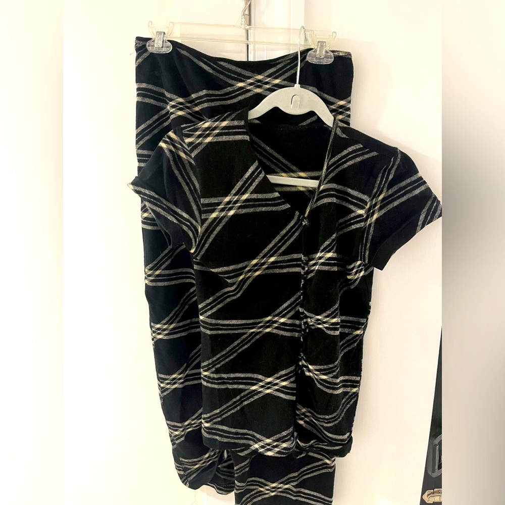 COMME des GARÇONS matching skirt and blouse